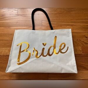 Large Bride Tote Bag